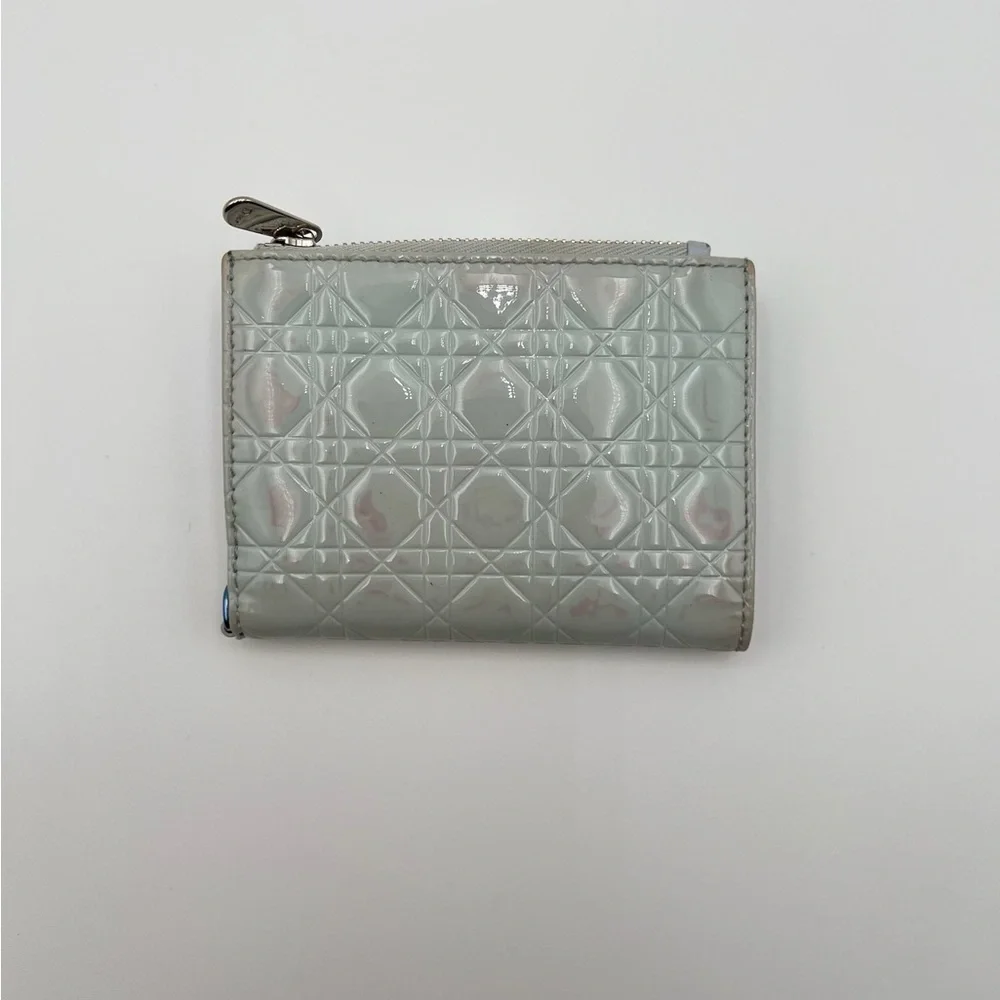 Light Blue Lady Dior Wallet